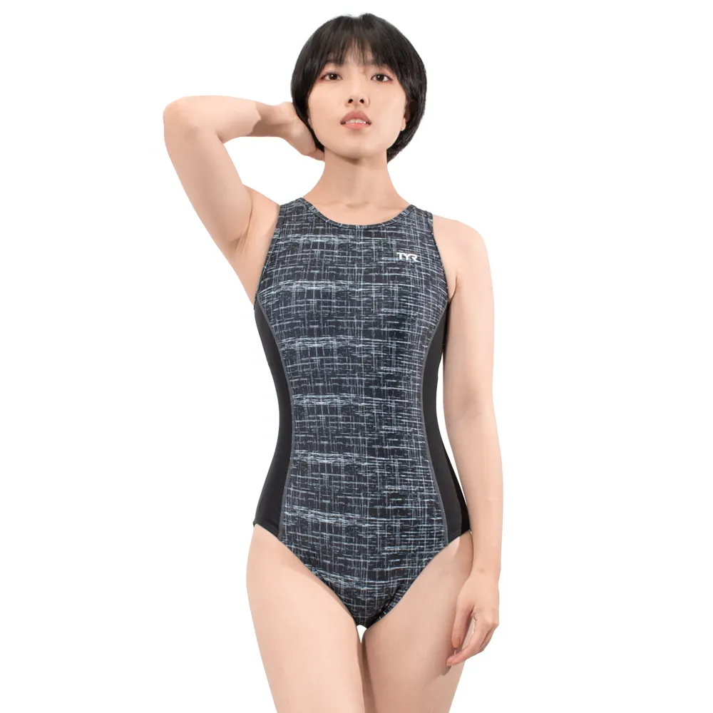 【TYR】泳裝 連身 修身款 拉鍊式 Stellar Zip Swimsuit