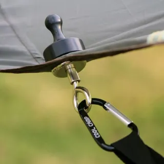 【Chill Outdoor】2入組 露營強力磁鐵吊掛組 27mm(磁鐵 強力磁鐵 營繩 天幕 客廳帳 帳篷 露營)