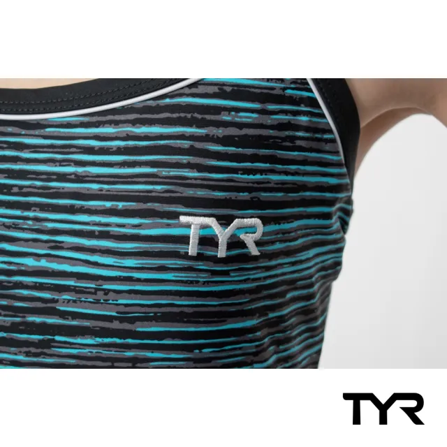 【TYR】泳裝 泳衣 連身 四角 Lavinia 系列(後背挖空設計小性感 Aeroback肩帶穩定舒適)