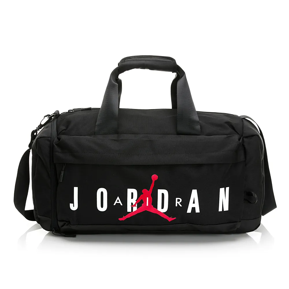 【NIKE 耐吉】旅行包 運動包 書包 健身包 喬丹 JORDAN 黑 JD2243027GS-002