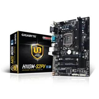 【GIGABYTE 技嘉】GA-H110M-S2PV 主機板(rev. 1.0)