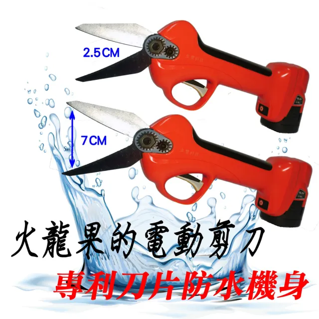 【立豐科技】歐美品牌市場｜鋰電池剪刀｜食品水果蔬菜切割多功能修剪修枝果樹鏈鋸(火龍果專屬電剪)