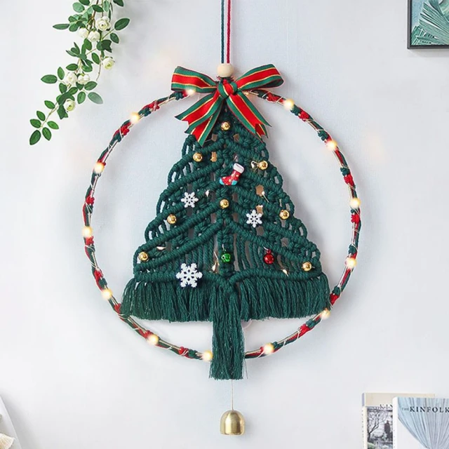 半島良品 300cm馬賽克球聖誕派對裝飾燈串(掛布 聖誕節 
