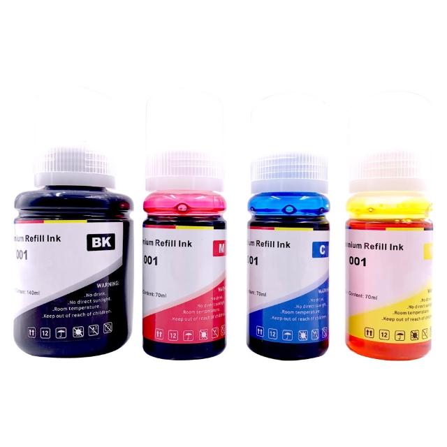 【NEXTPAGE 台灣榮工】For T03Y/C13T03Y100~C13T03Y400系列填充墨水瓶 3黑3彩特惠組(適用於 EPSON 印表機)