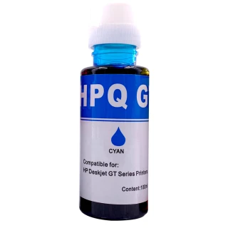 【NEXTPAGE 台灣榮工】For GT系列專用 Dye Ink 藍色可填充染料墨水瓶/100ml(適用於 HP 印表機)