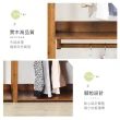 【時尚屋】諾頓2.6尺開放式雙吊衣櫃MF23-SHELF 2HG-(台灣製  免組裝 免運費 衣櫃)