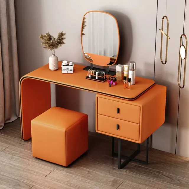 【XYG】梳妝台臥室伸縮化妝台一體櫃(化妝桌/化妝台)
