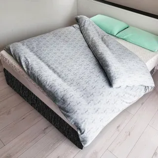 【米夢家居】嚴選Graphefil高含量雙面石墨烯抗菌保暖蓄溫遠紅外線(單人被套4.5x6.5尺-1件)