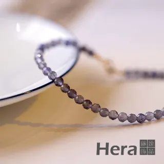 【HERA 赫拉】3mm極細粉紫水晶手鍊111040708(粉紫水晶手鍊)