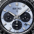 【SEIKO 精工】SPEEDTIMER 太陽能 冰藍熊貓 復刻計時腕錶 SK034(SSC935P1/V192-0AH0U)