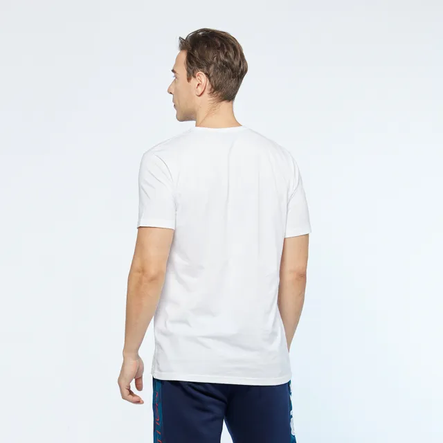 【NAUTICA】男裝 COMPETITION素面百搭短袖T恤(白)