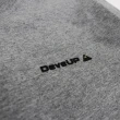【DeveUP】『DeveUP』棉質長袖圓領LOGO-TEE(產品編號 : D02431 麻花灰 小童款)