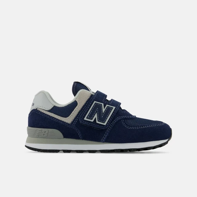 NEW BALANCE NB 574 童鞋 運動鞋 休閒鞋 中大童 小童 藍色 魔鬼氈(PV574EVN-W)