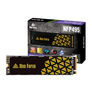 【Neo Forza 凌航】NFP495 1TB PCIe Gen4x4石墨烯厚銅散熱片