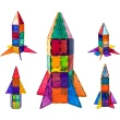 【PicassoTiles】PicassoTiles磁力積木- 32片火箭套組(在玩樂中學習 畢卡索 聖誕禮物)
