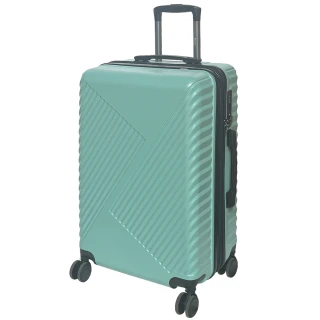 【Nuport 妮柏兒】24吋漫步時光系列旅行箱/行李箱(淺綠)