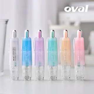 【OWEN 歐文】OVAL 歐文 按鍵修正帶 QSR-506 霧透  開學文具