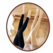 【Porabella】絲襪 彈性絲襪  美腿絲襪 黑色/膚色 顯瘦絲襪 240D 九分絲襪stockings