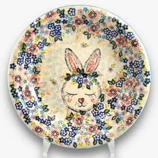 【SOLO 波蘭陶】Vena 波蘭陶 22CM 深盤 兔寶花園系列 兔年吉祥物