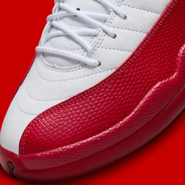 NIKE 耐吉】休閒鞋Air Jordan 12 Retro Cherry 2023 GS 櫻桃紅白大童女