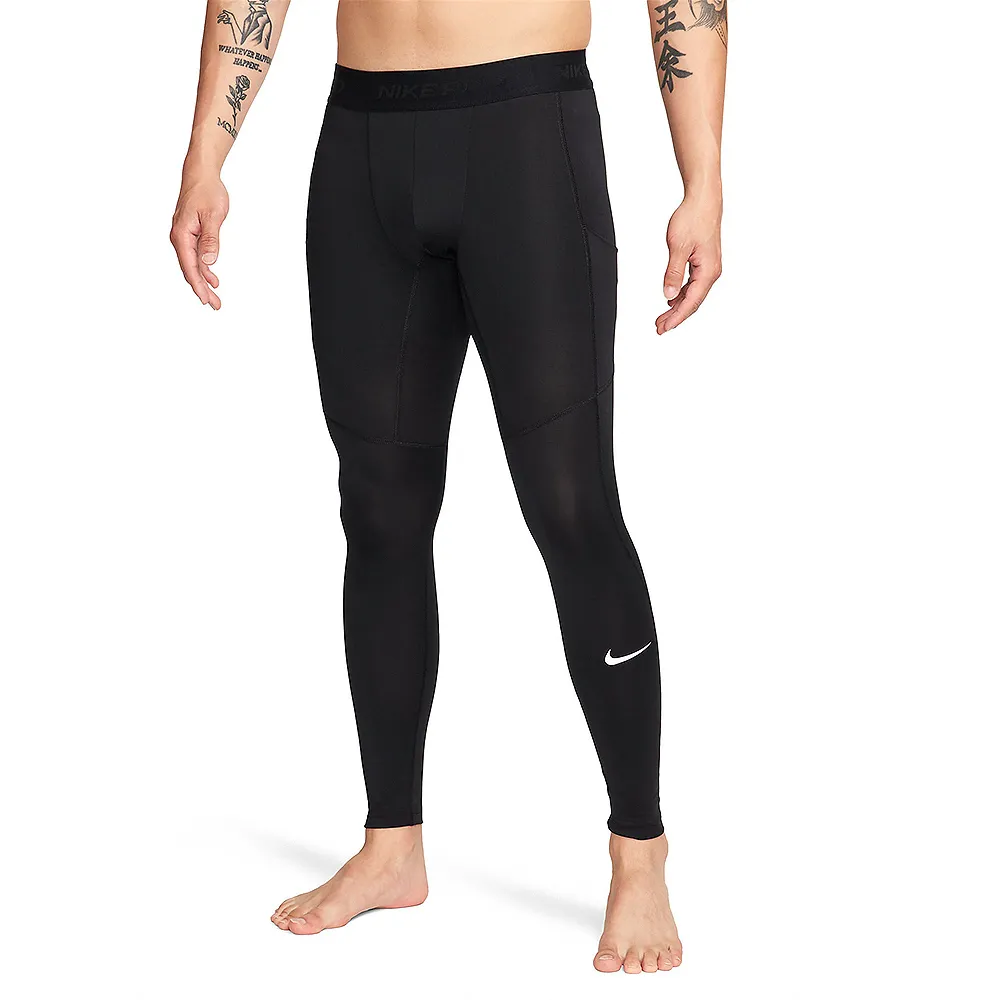 【NIKE 耐吉】AS M NP DF TIGHT 男款 黑色 運動 緊身褲 吸濕 排汗 熱身 束褲 FB7953-010