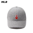 【MLB】可調式硬頂羊毛棒球帽 Heart系列 波士頓紅襪隊(3ACPH0136-43MGS)