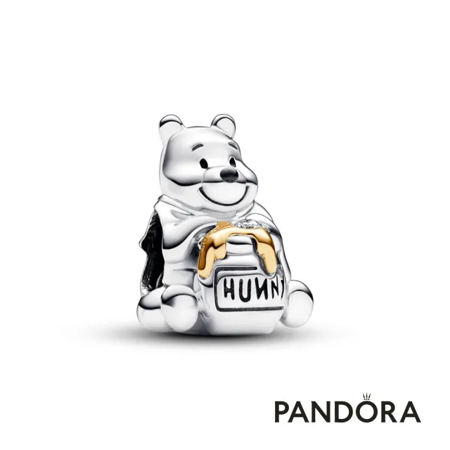 【Pandora官方直營】Disney 100週年紀念套組-手鏈+維尼串飾