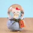 【JARLL 讚爾藝術】三麗鷗 Hello Kitty招財貓 福袋水晶球音樂盒(三麗鷗 官方授權)