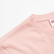【EDWIN】男女裝 東京散策系列 日文復古長袖T恤(淺粉紅)