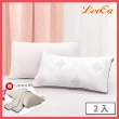 【LooCa】買一送一 100%石墨烯枕頭套+蠶絲枕頭(特談價)