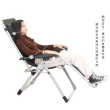 【RICHOME】無段式高承重透氣仰躺椅/涼椅/休閒椅/摺疊椅(方管方腳加粗4CM)