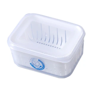 【真心良品】沃爾4號濾水保鮮盒2.5L(6入)