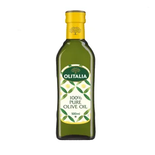 【Olitalia 奧利塔】純橄欖油(500ml/瓶)