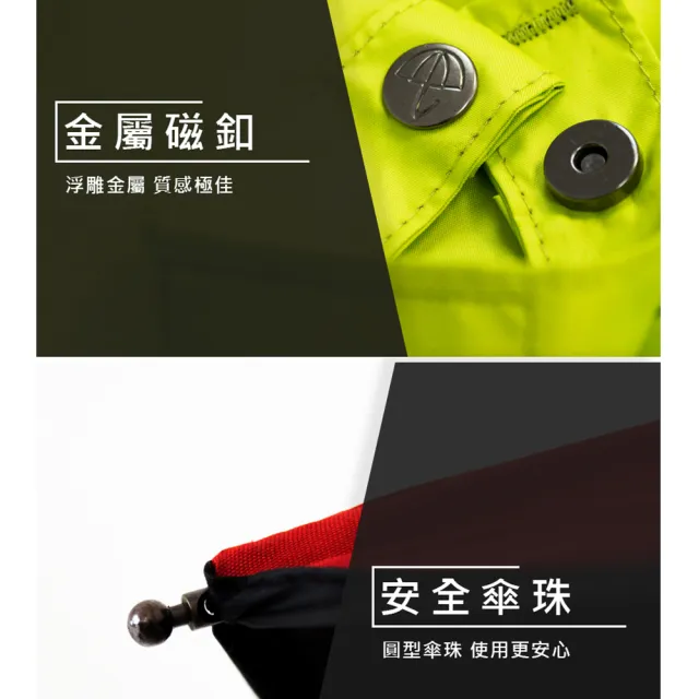 【TDN】防回彈降溫13度黑膠自動開收傘(安全中棒超大傘面自動傘B6672)