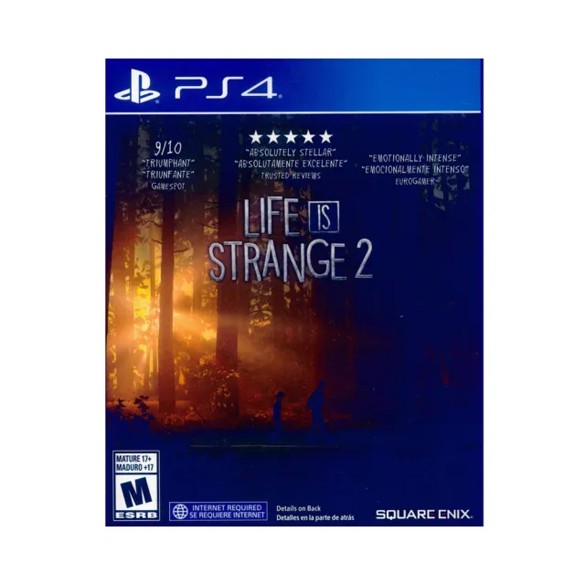 【SONY 索尼】PS4 奇妙人生 2 中英文美版(Life is Strange 2)