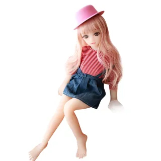 超萌娃娃-Coral 卡洛兒 全實體矽膠娃娃 可彎曲改變姿勢-65cm 3.5kg