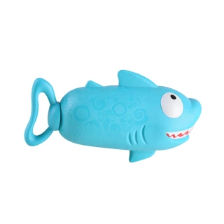 【JoyNa】兒童洗澡戲水玩具 鱷魚鯊魚噴水抽水槍沙灘玩具(2入)