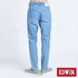 【EDWIN】男裝 JERSEYS EJ6冬奧款錐形迦績長褲(重漂藍)