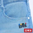 【EDWIN】男裝 JERSEYS EJ6冬奧款錐形迦績長褲(重漂藍)