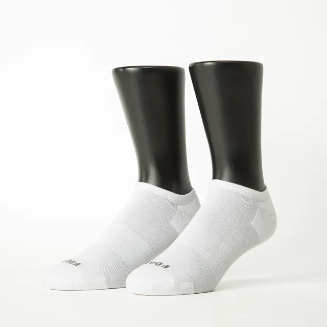【FOOTER除臭襪】10入組-微分子氣墊單色船型薄襪-男款-前後微厚(T71L)