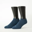 【FOOTER除臭襪】6入組-微分子氣墊單色船型薄襪-男款-前後微厚(T71L)