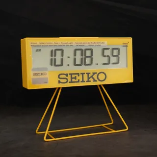 【SEIKO 精工】城市路跑電子鬧鐘 桌鐘  新年禮物(QHL083Y)