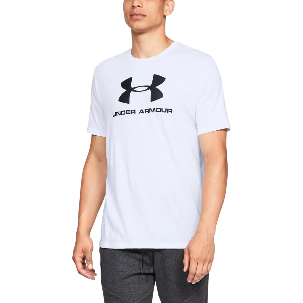 【UNDER ARMOUR】UA 男 Training Graphics排汗快乾短T-Shirt_1329590-100(白)