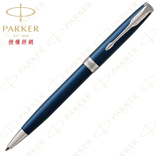 【PARKER】派克 卓爾海洋藍白夾 原子筆 法國製造