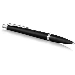 【PARKER】派克 新紳士 霧黑白夾 原子筆