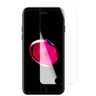 IPhone 7 保護貼 8 保護貼 買一送一非全覆蓋高清玻璃鋼化膜(買一送一 IPhone 7 8保護貼)