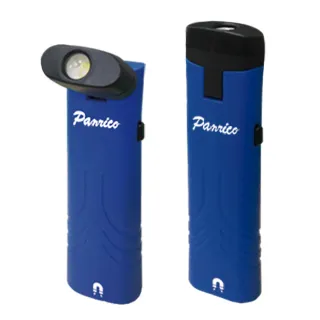 【Panrico 百利世】3W可旋轉180度LED手電筒(台灣製造 筆夾式手電筒 照明)