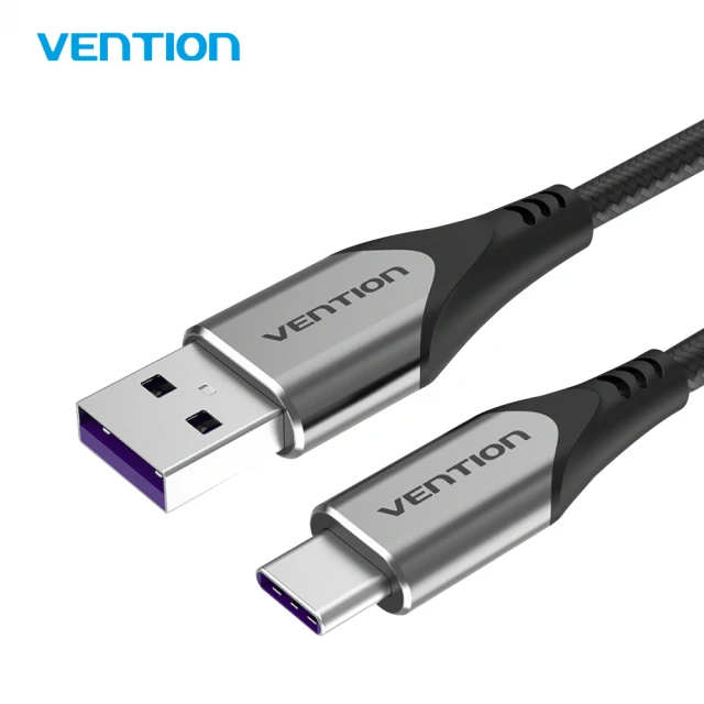 VENTION 威迅 USB2.0公/Type-C公 1M 極速 充電傳輸線 5A(COF系列)