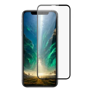 IPhoneX XS 11PRO保護貼全滿版鋼化玻璃膜高清黑邊鋼化膜保護貼玻璃貼(XS保護貼11PRO保護貼IPHONEX保護貼)