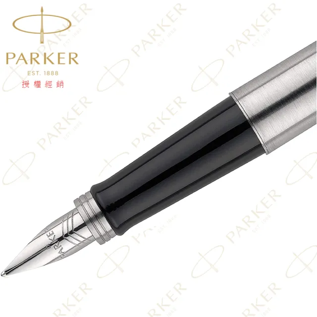 【PARKER】派克 新Jotter 原創系列 鋼桿白夾 F尖 鋼筆 法國製造